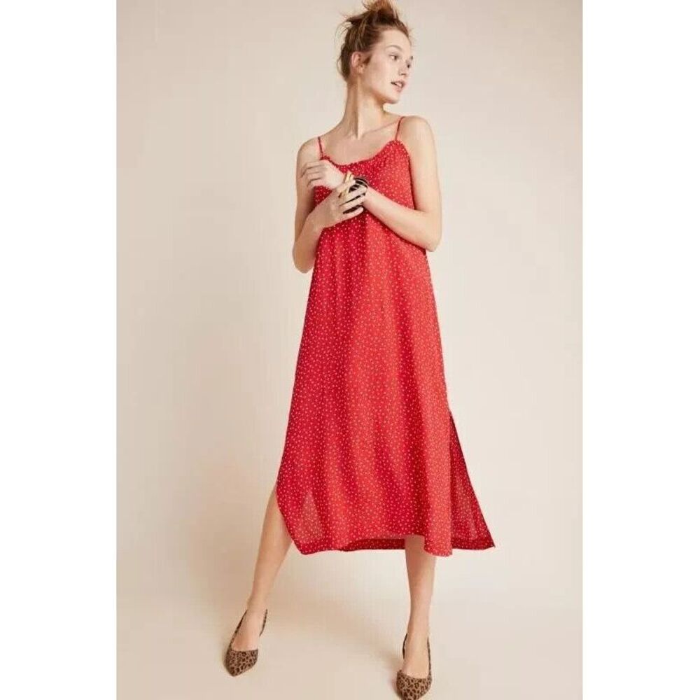 Red Polka Dot Women's Dress